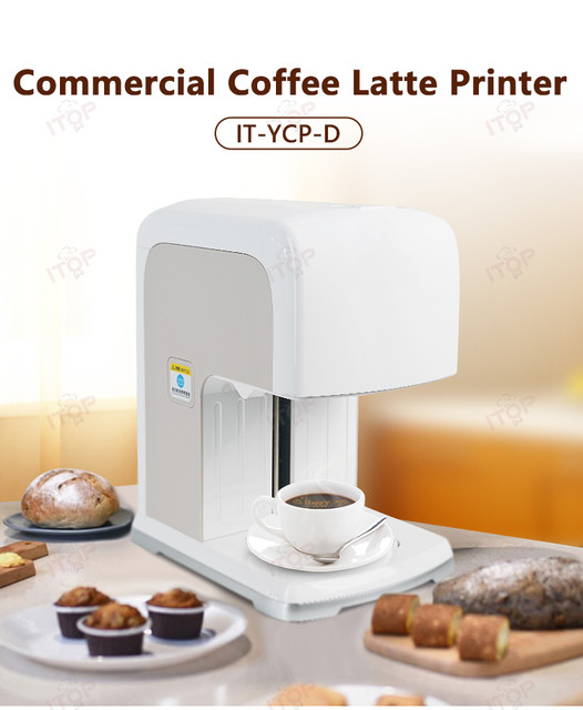 2023 Coffee Printer Latte Art Printing Machine Food-Grade Natural Caramel  Ink Barista Printer Personalized Pattern Photos - AliExpress